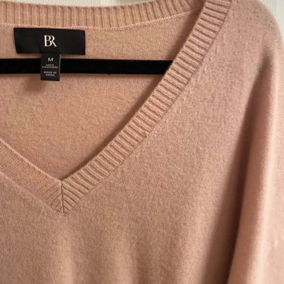 Banana Republic Astrid Boiled Cashmere V-Neck Sweater - Picture 7 of 8